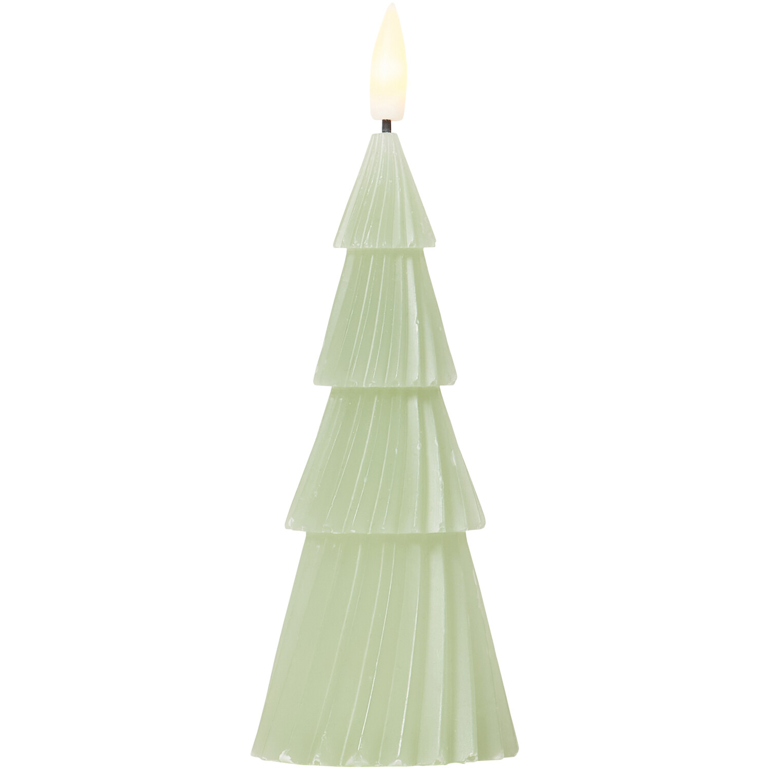 Set of 3 Tree Shaped LED Candles Image 4