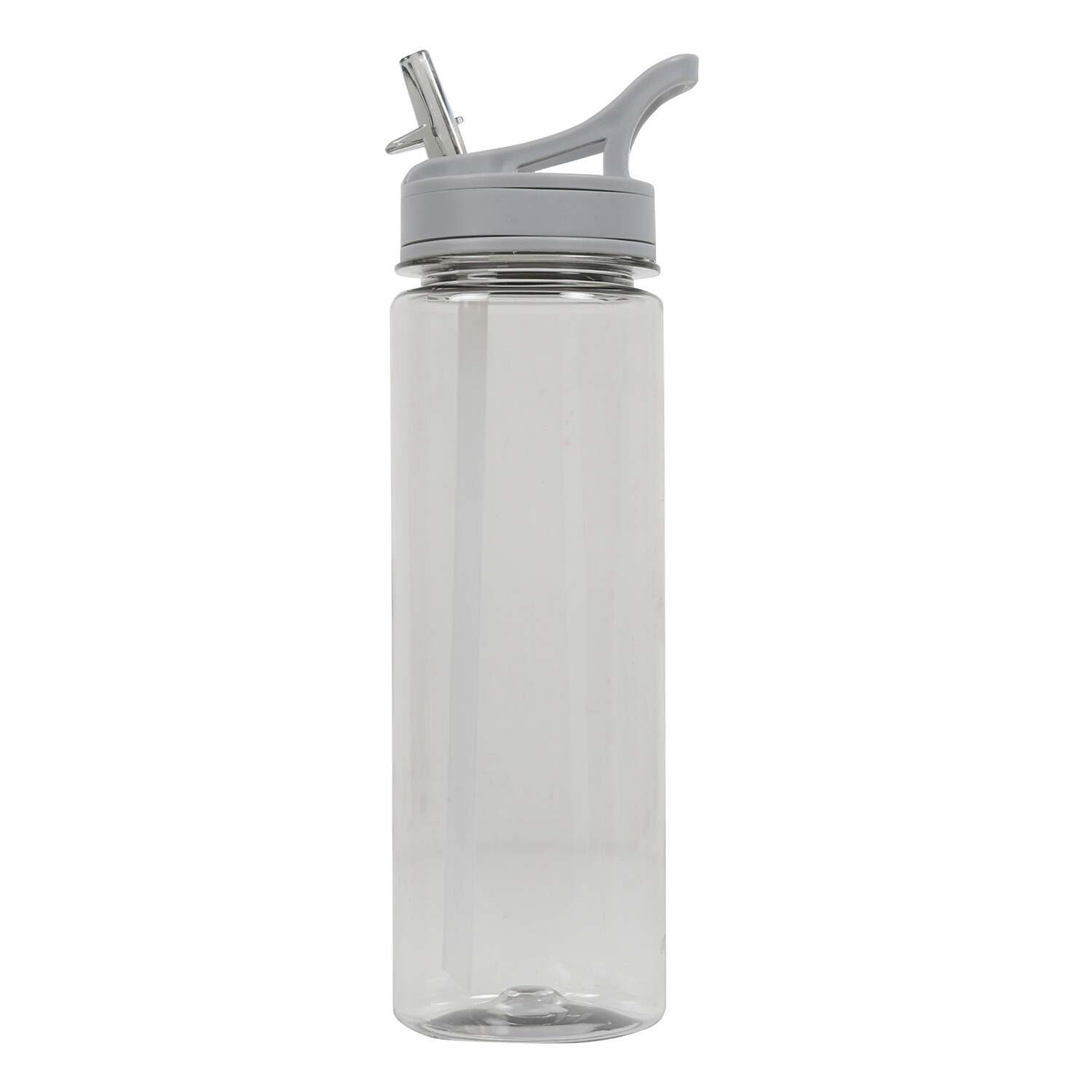 Single Clear Large Sports Water Bottle in Assorted styles Image 2