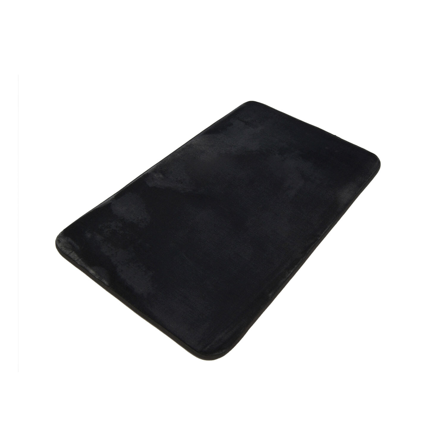 Grey Memory Foam Bath Mat 50 x 80cm Image 3