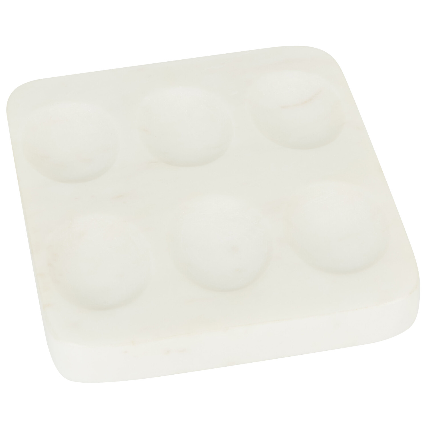 Marble Egg Stand - White Image 2