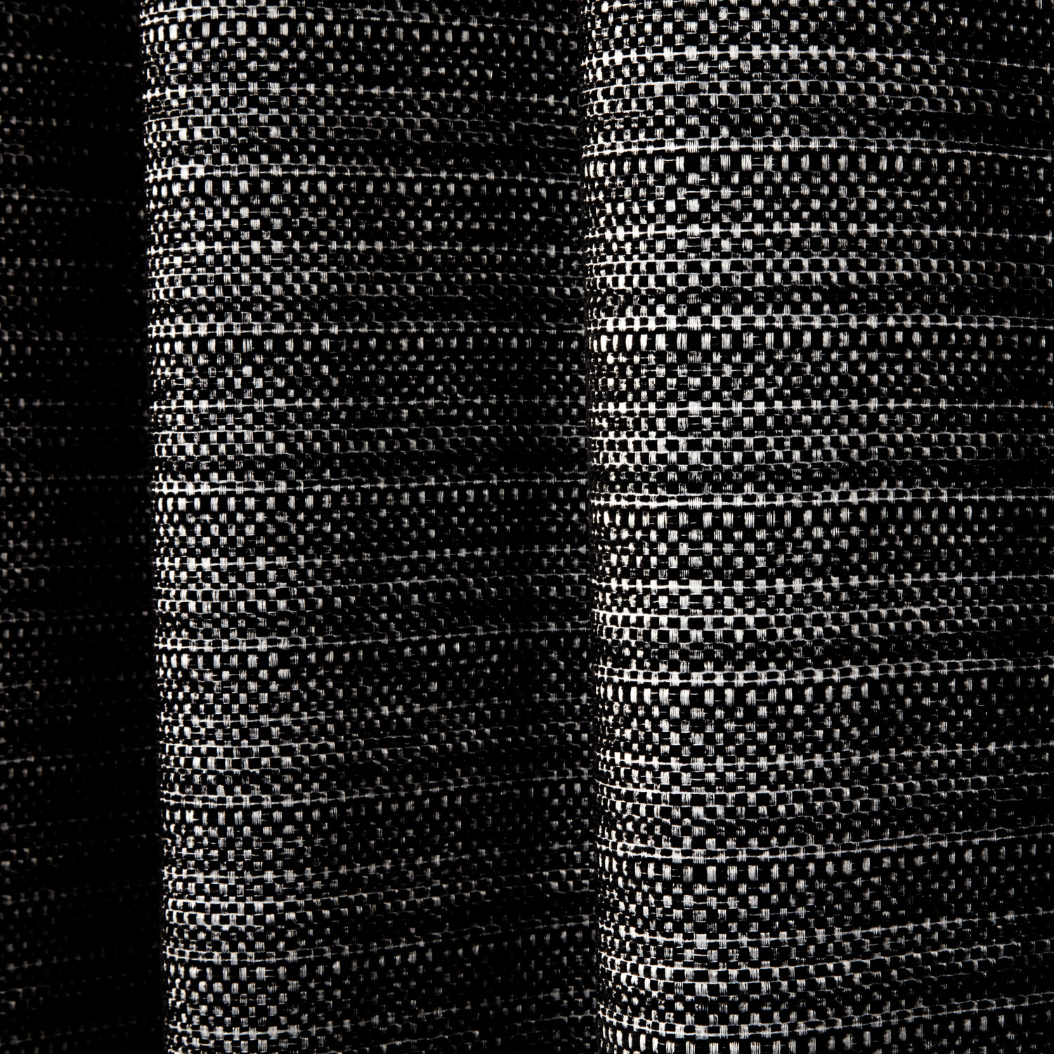 Halden Eyelet Curtain Black 168cm 183cm Image 4