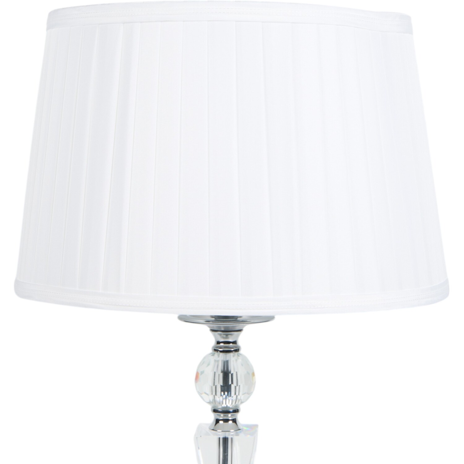 Augustine Crystal Table Lamp - White Image 4