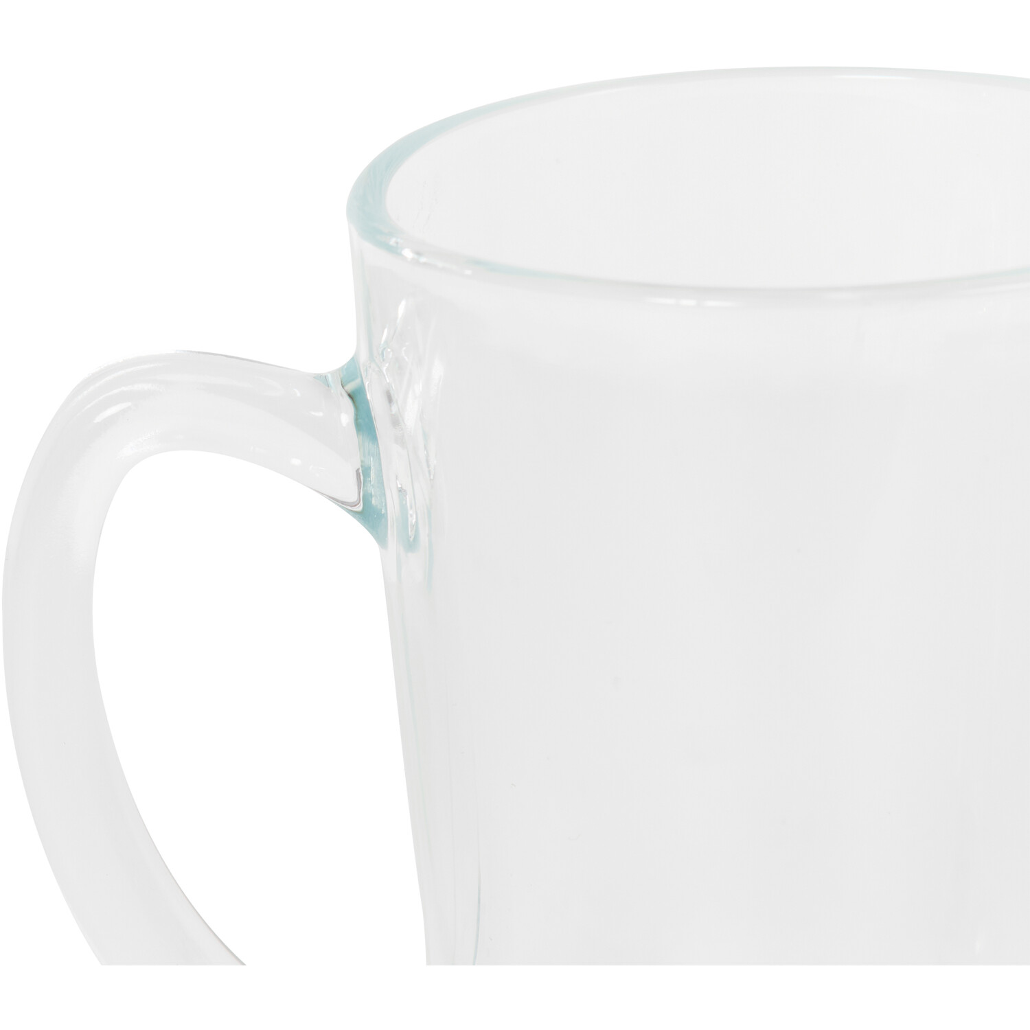 320ml Glass Mug - Clear Image 4