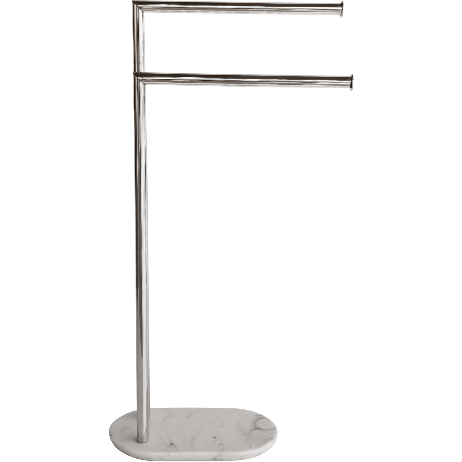 Madrid Chrome Towel Rail Chrome Image 2