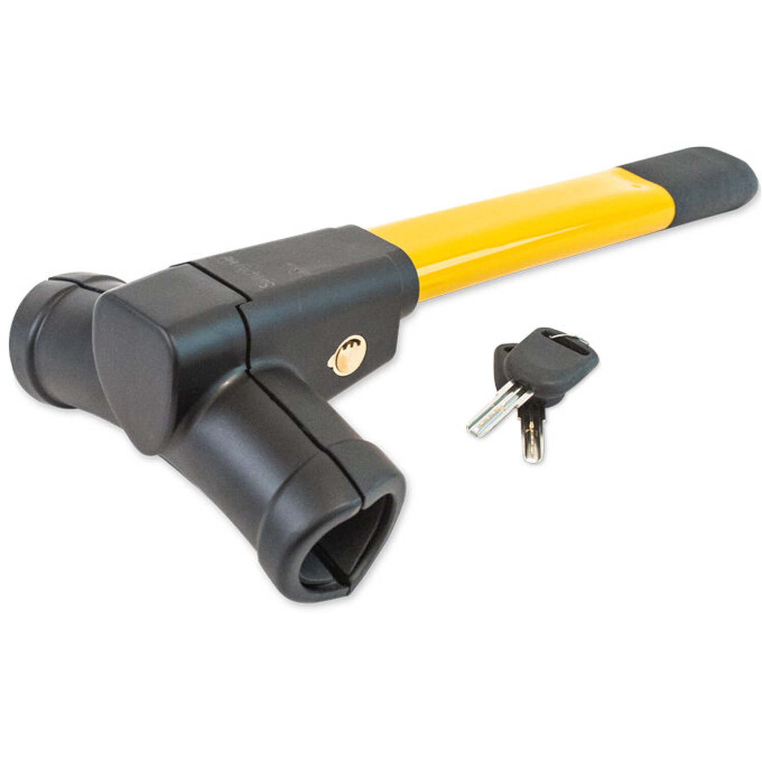 Simply Auto T Bar Steering Wheel Lock Black Image 2