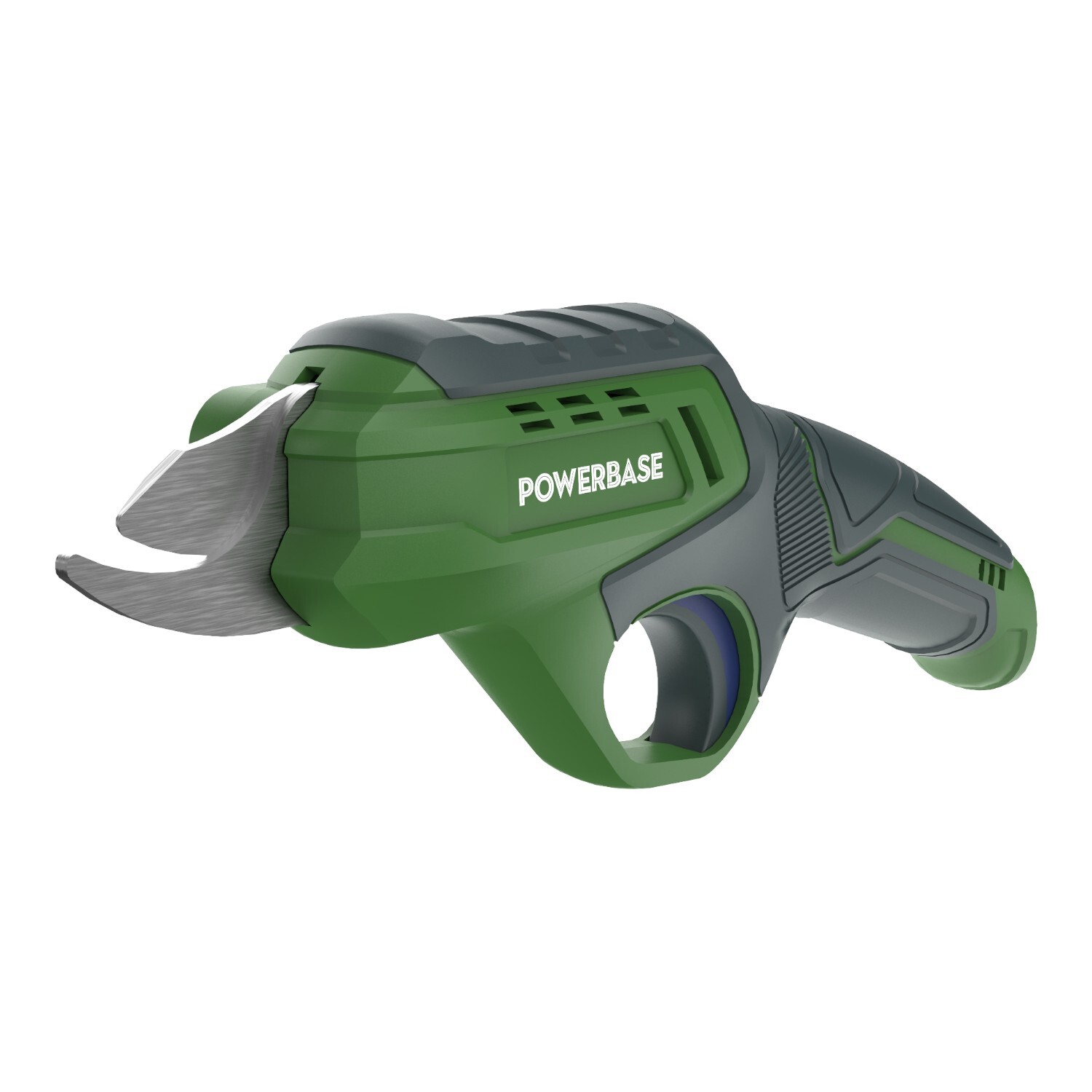 Powerbase 4V Cordless Pruner Green Image 1