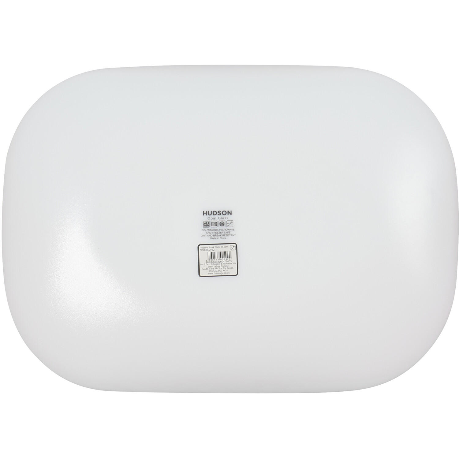 Hudson Steak Plate - White Image 2