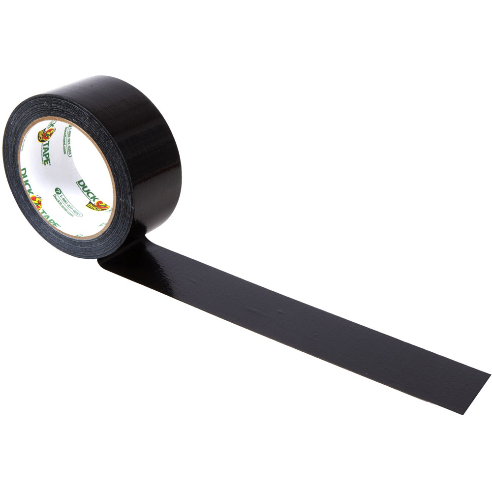 Duck 48mm x 18.2m Black Duct Tape Image 2