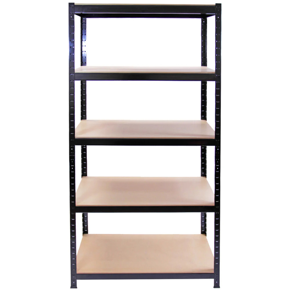 Monster Racking T-Rax Metal Storage Black Shelf 90cm 3 Pack Image 4