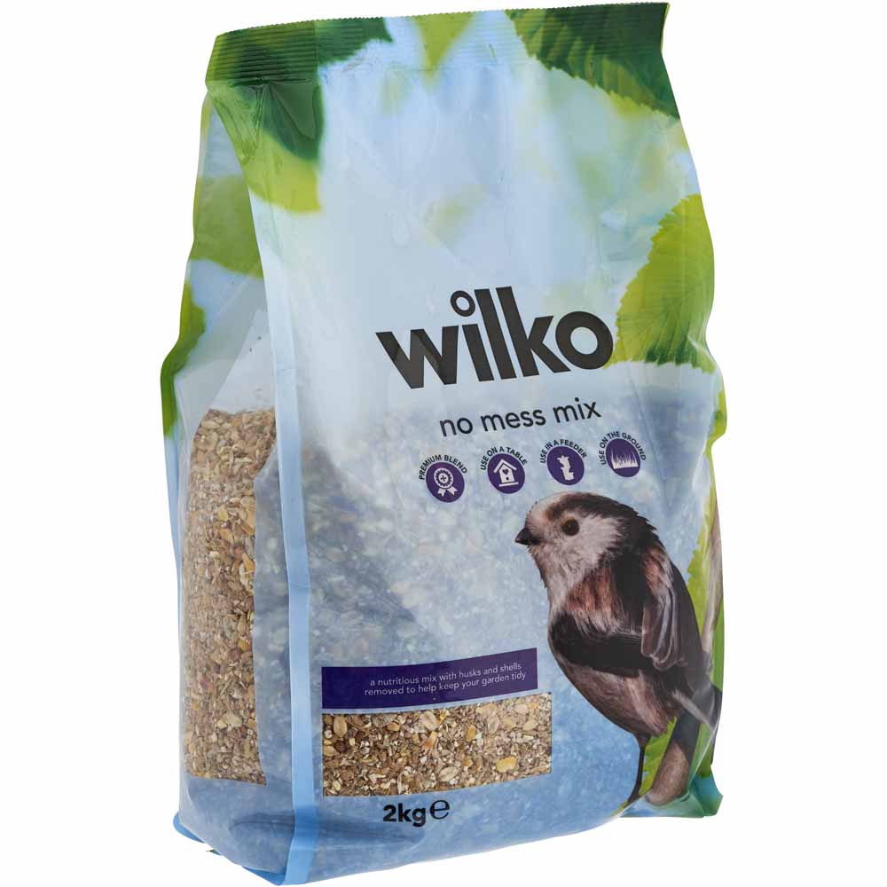Wilko Wild Bird No Mess Bird Food 2kg Image 2
