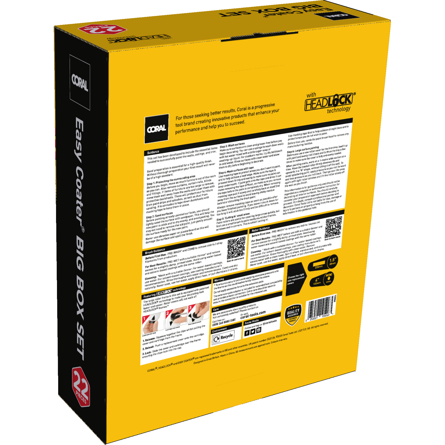 Coral 22 Piece Big Box Set Decorating Kit Image 2