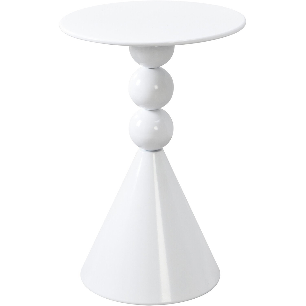 Geometric Side Table - White Image 2