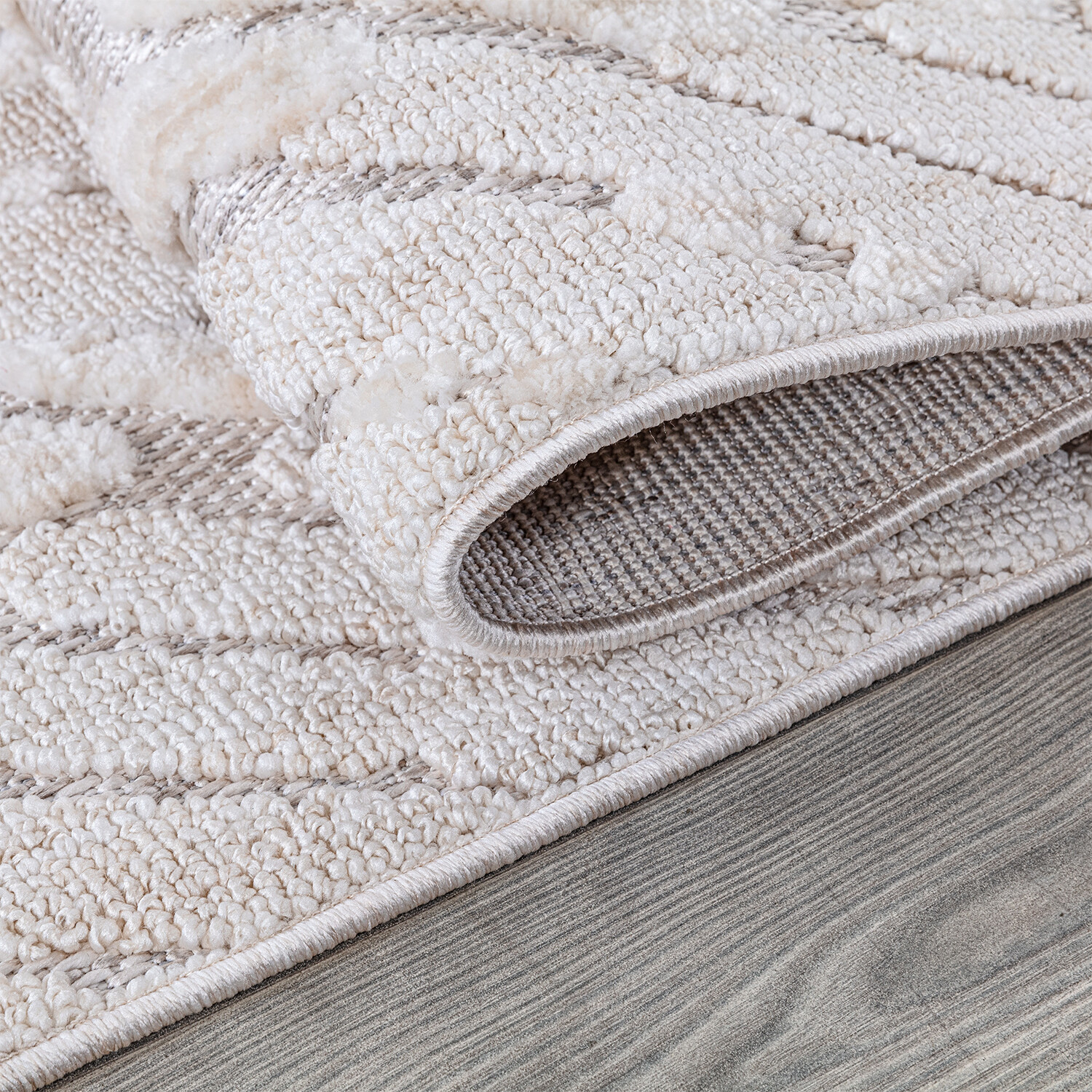 Broadway Chevron Rug - Natural / 120cm Image 3