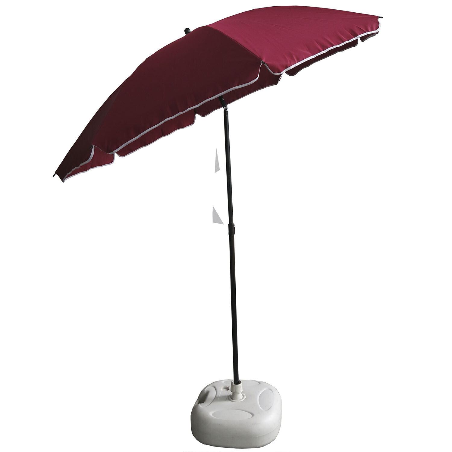 Single Beach Parasol 1.8m in Assorted Styles Image 5