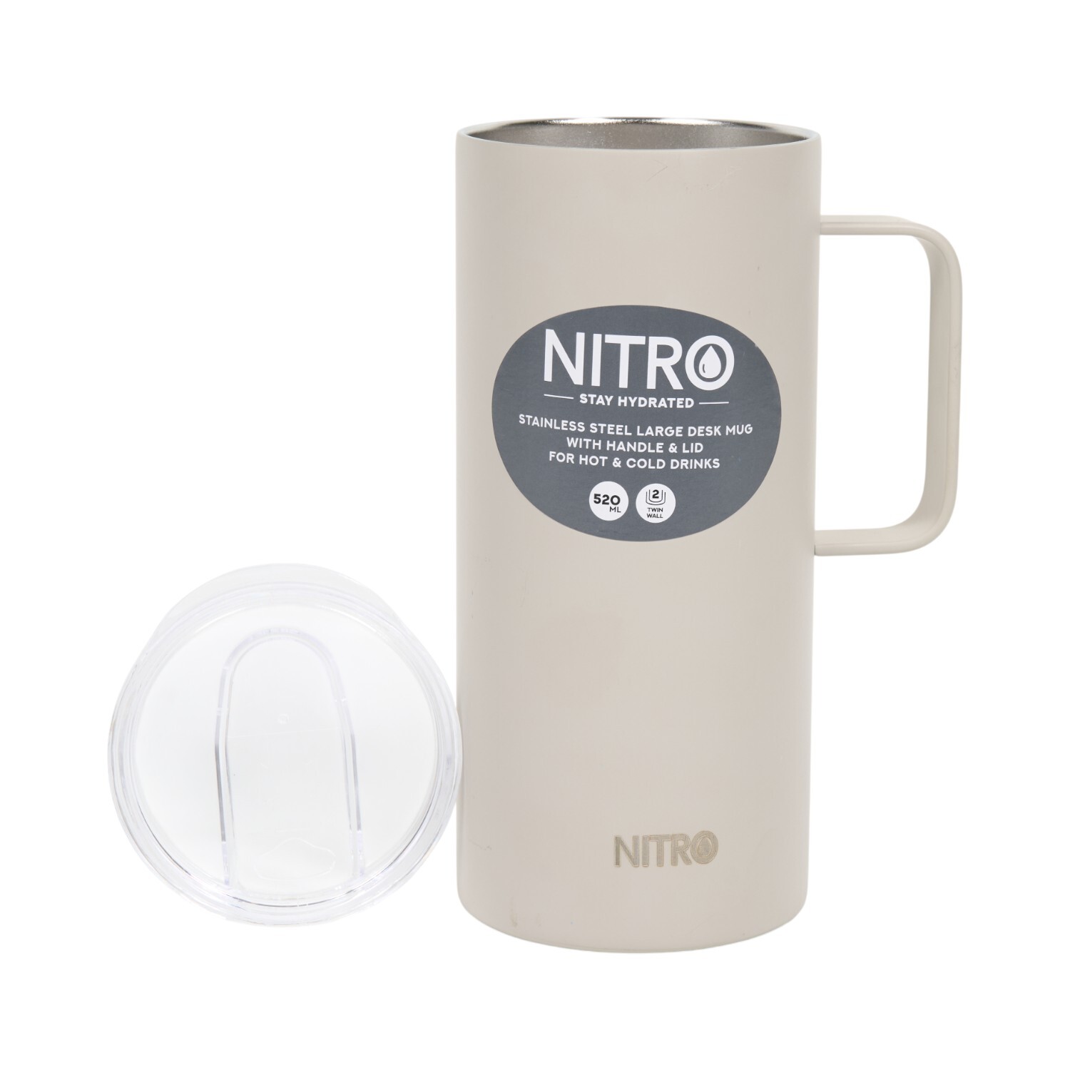 Nitro Stainless Steel Vacuum Desk Mug Image 8