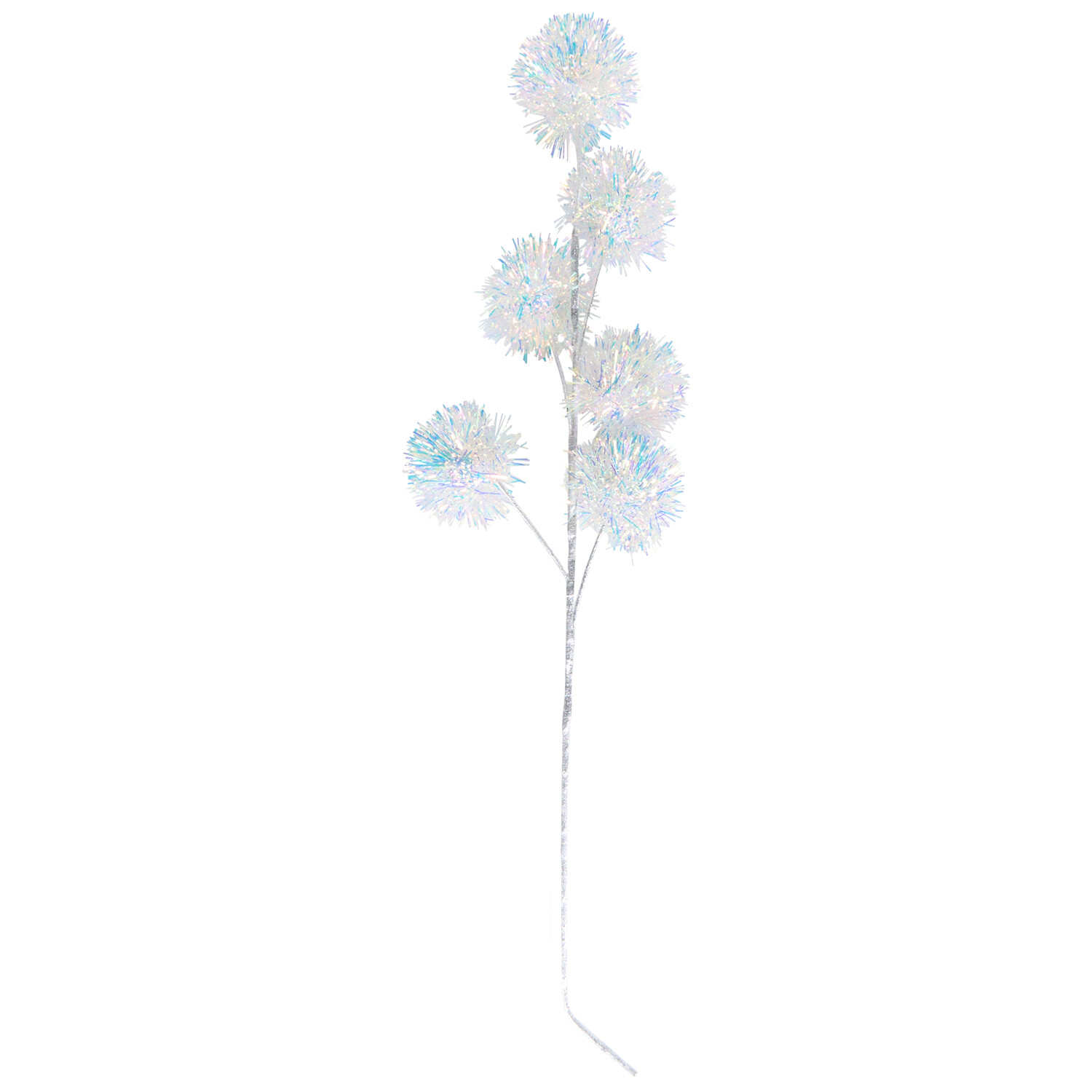 Iridescent Pom Pom SprayWhite and Blue Image 2