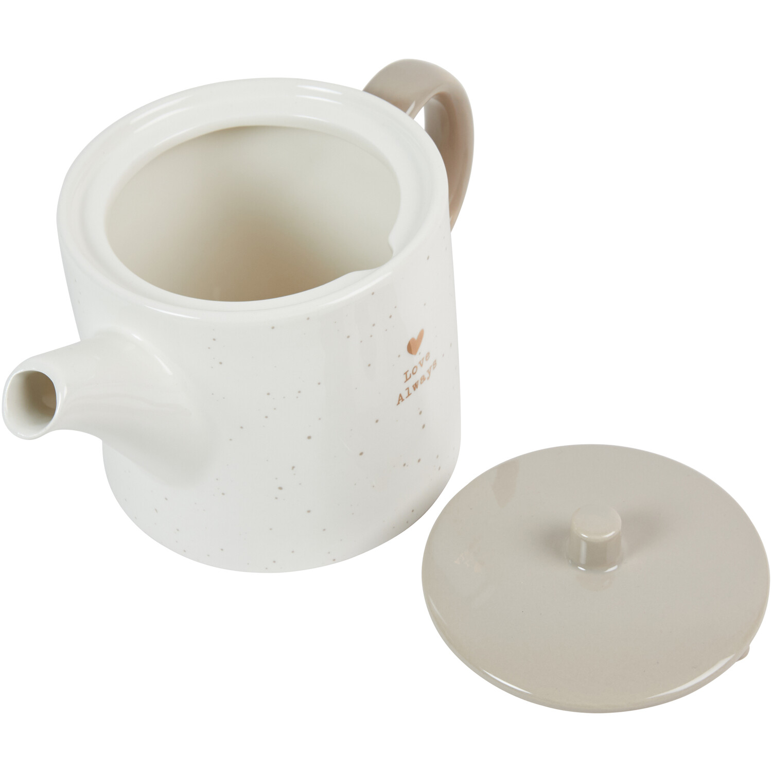 Gold Heart Teapot Image 3