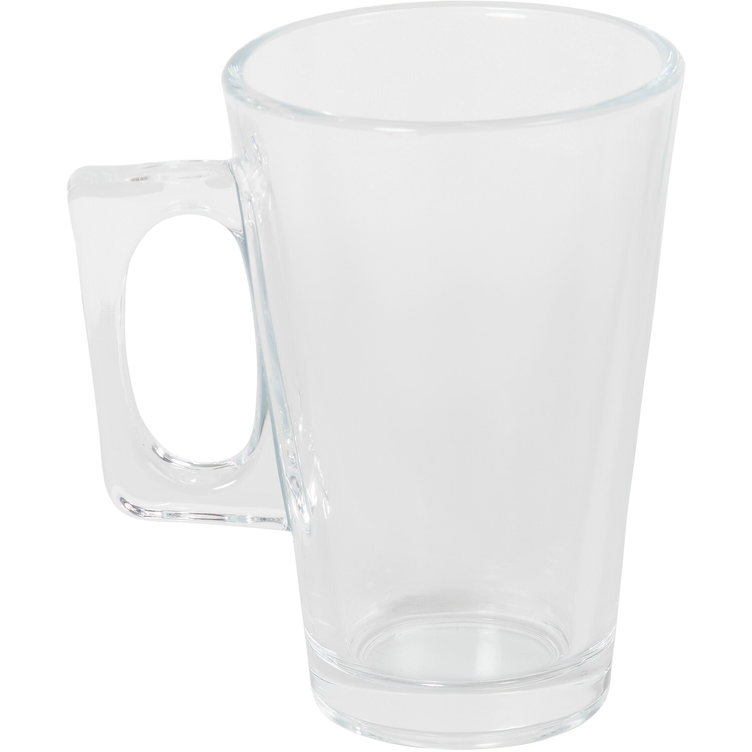 230ml Glass Mug - Clear Image 4