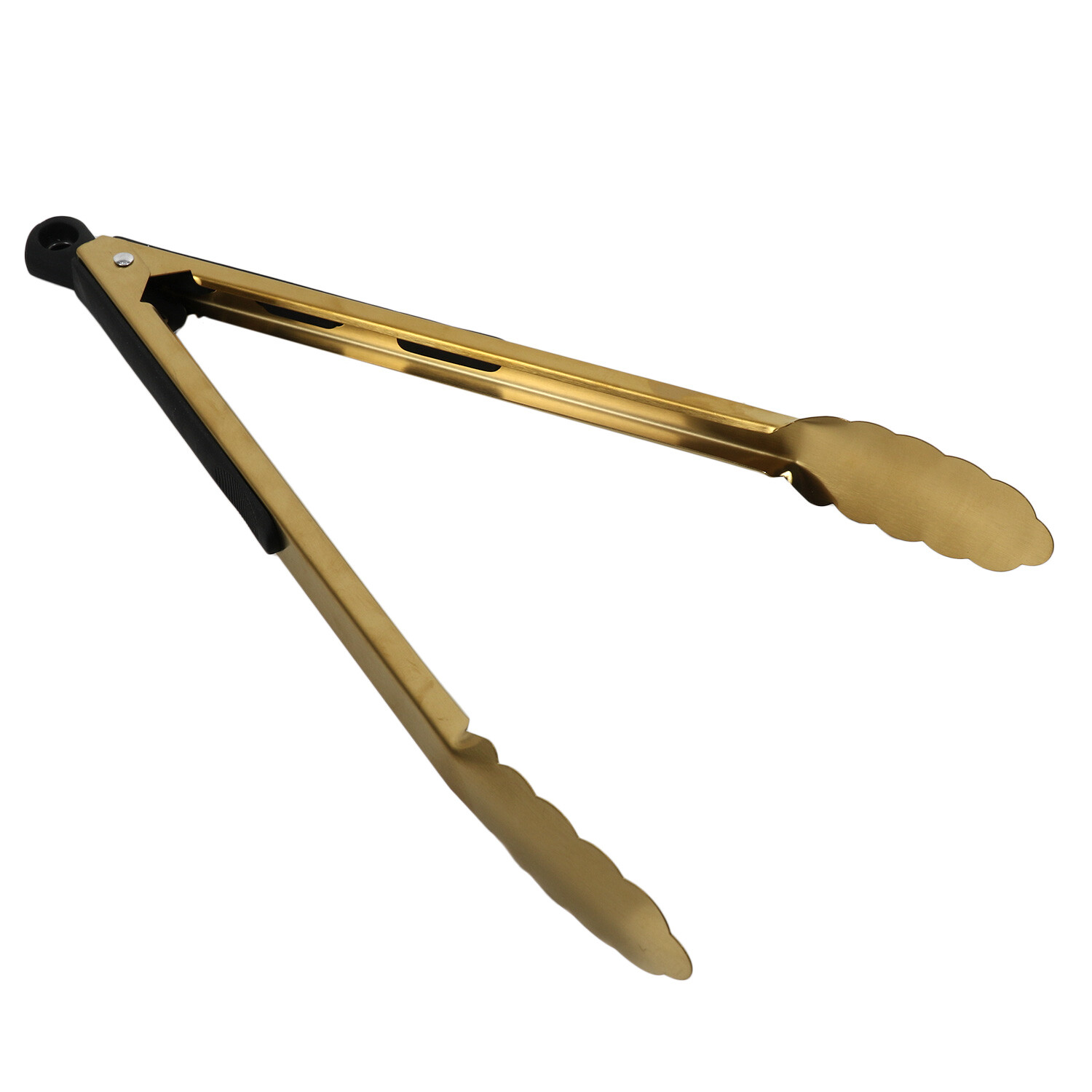 Kaiseki Metal Tongs - Gold Image 3