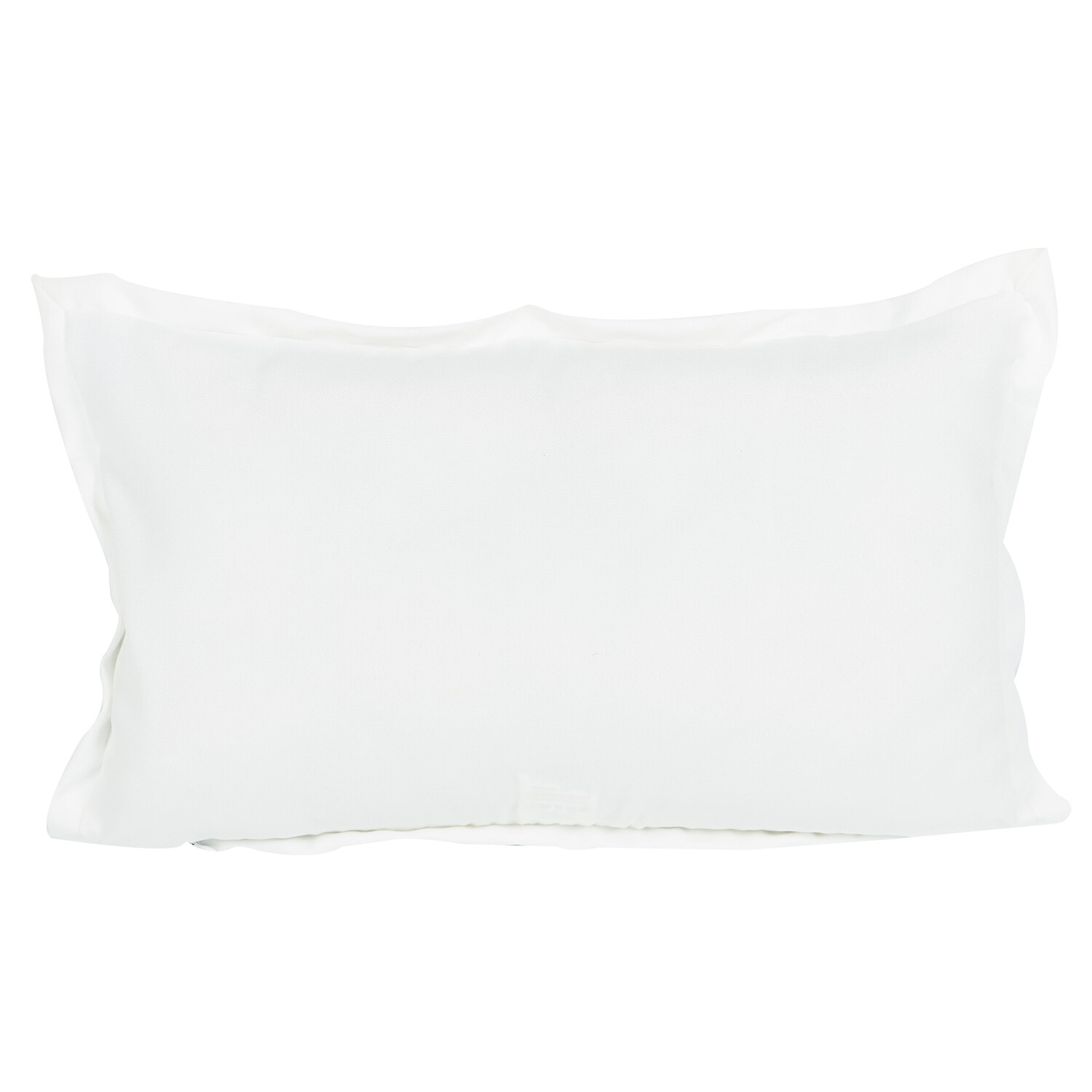 Dolce Vita Life is Beautiful Outdoor Cushion - White and Blue Image 2