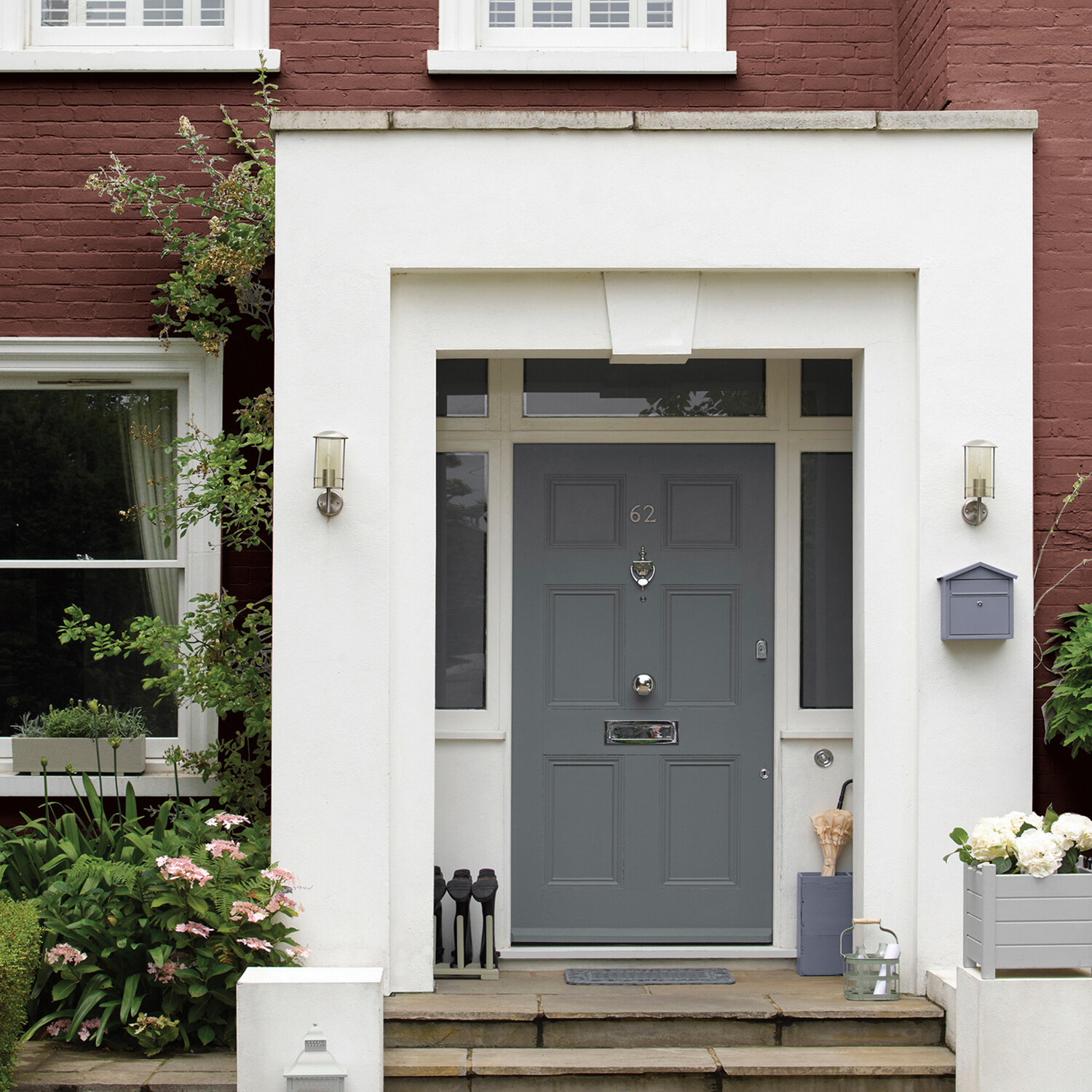 Sandtex Walls Brick Red Microseal Matt Smooth Masonry Paint 5L Image 8