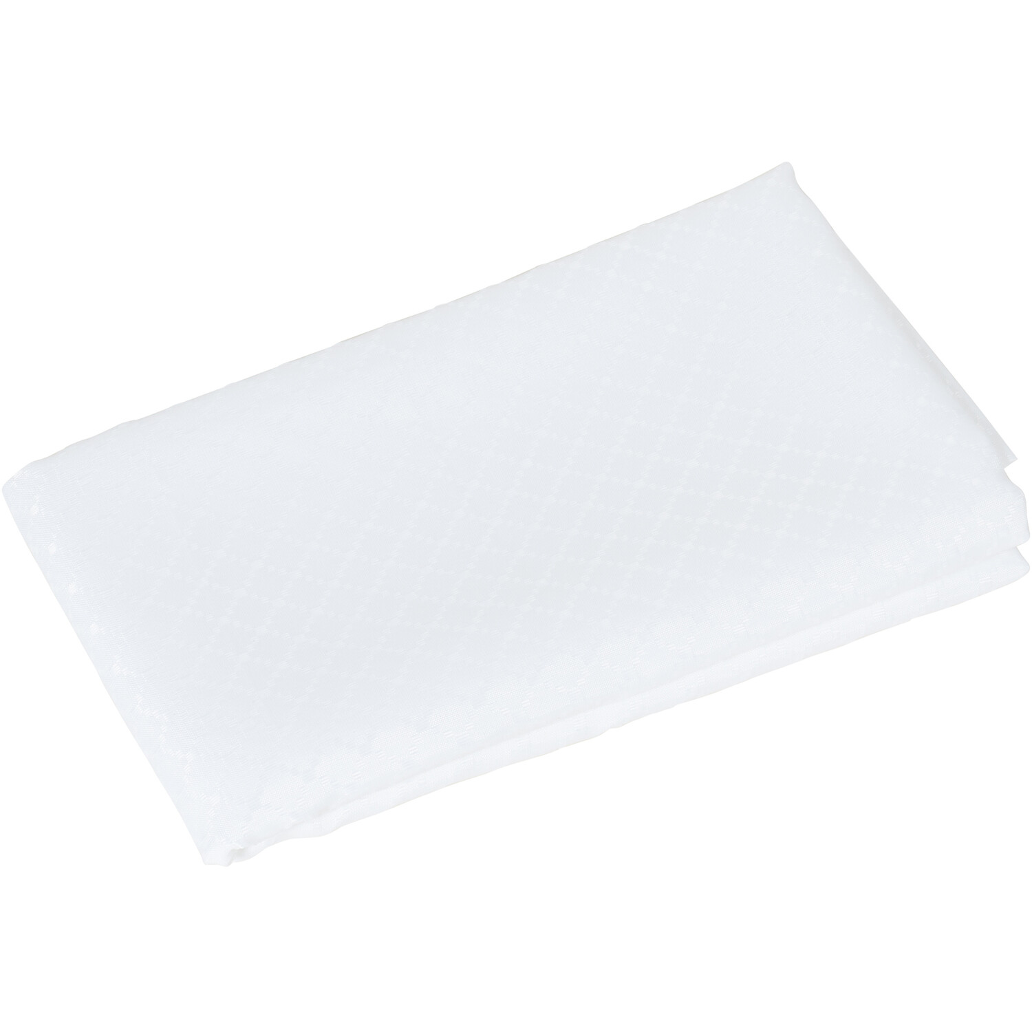 Divante Waterproof Diamond Tablecloth - White Image 3