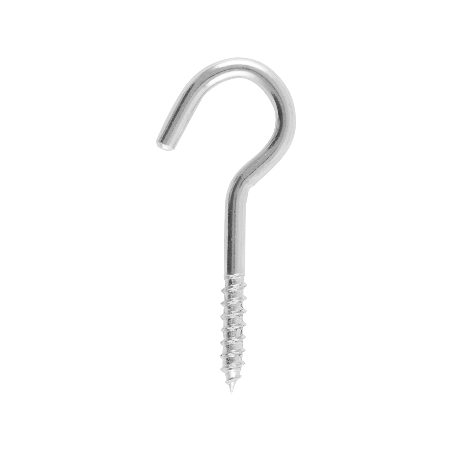 Hiatt 55mm Zinc Steel Screw Hooks 4 Pack Image 2