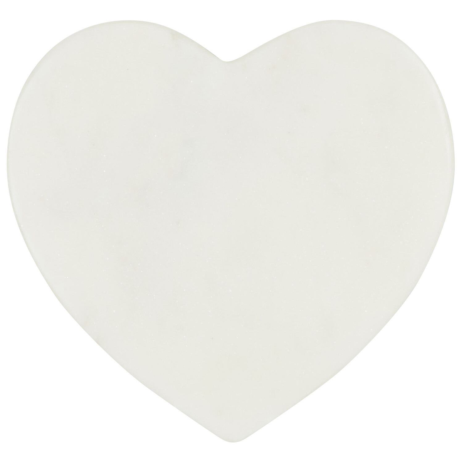Pack of 4 Marble Heart Shape Coaster - White Image 4