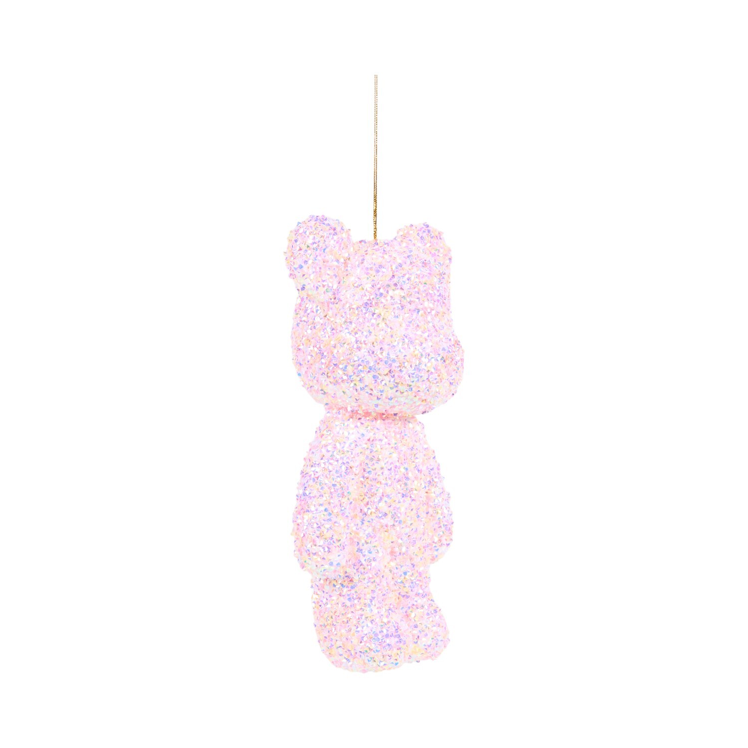 Glitter Bear DecorationMulticolour Image 7