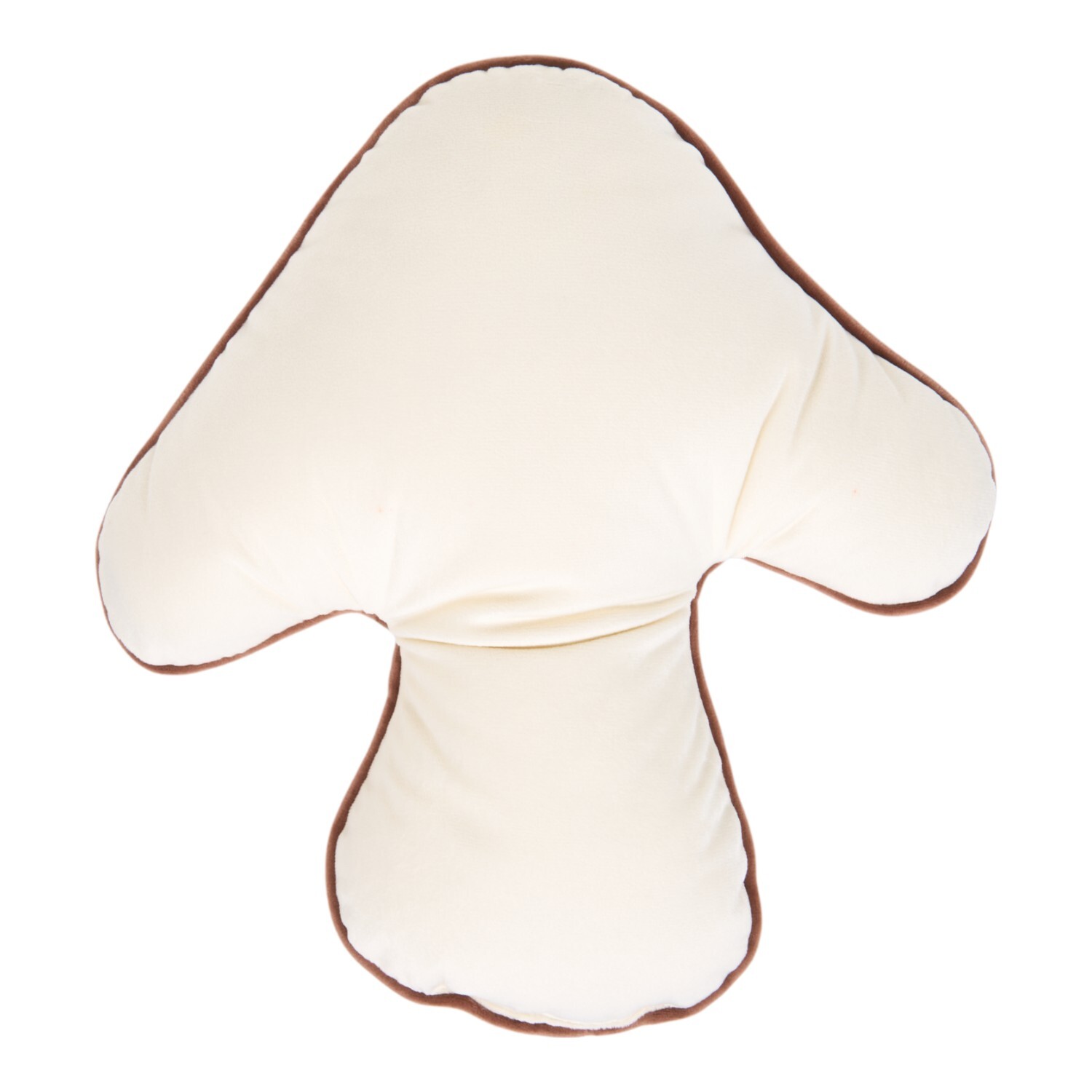 Assorted Toadstool Shaped Cushion Brown or Plum Image 4
