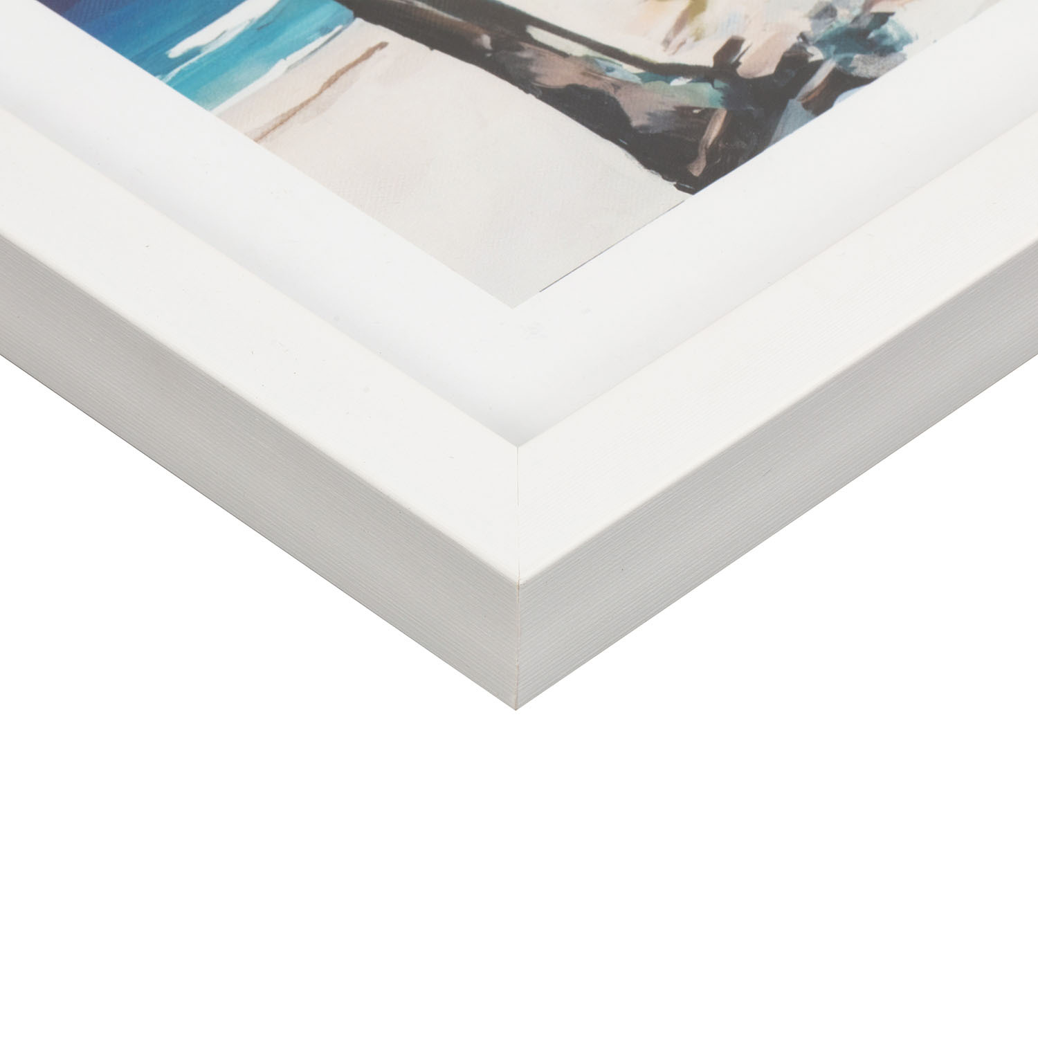 Colourful Beachfront Framed Print - Multicolour Image 8