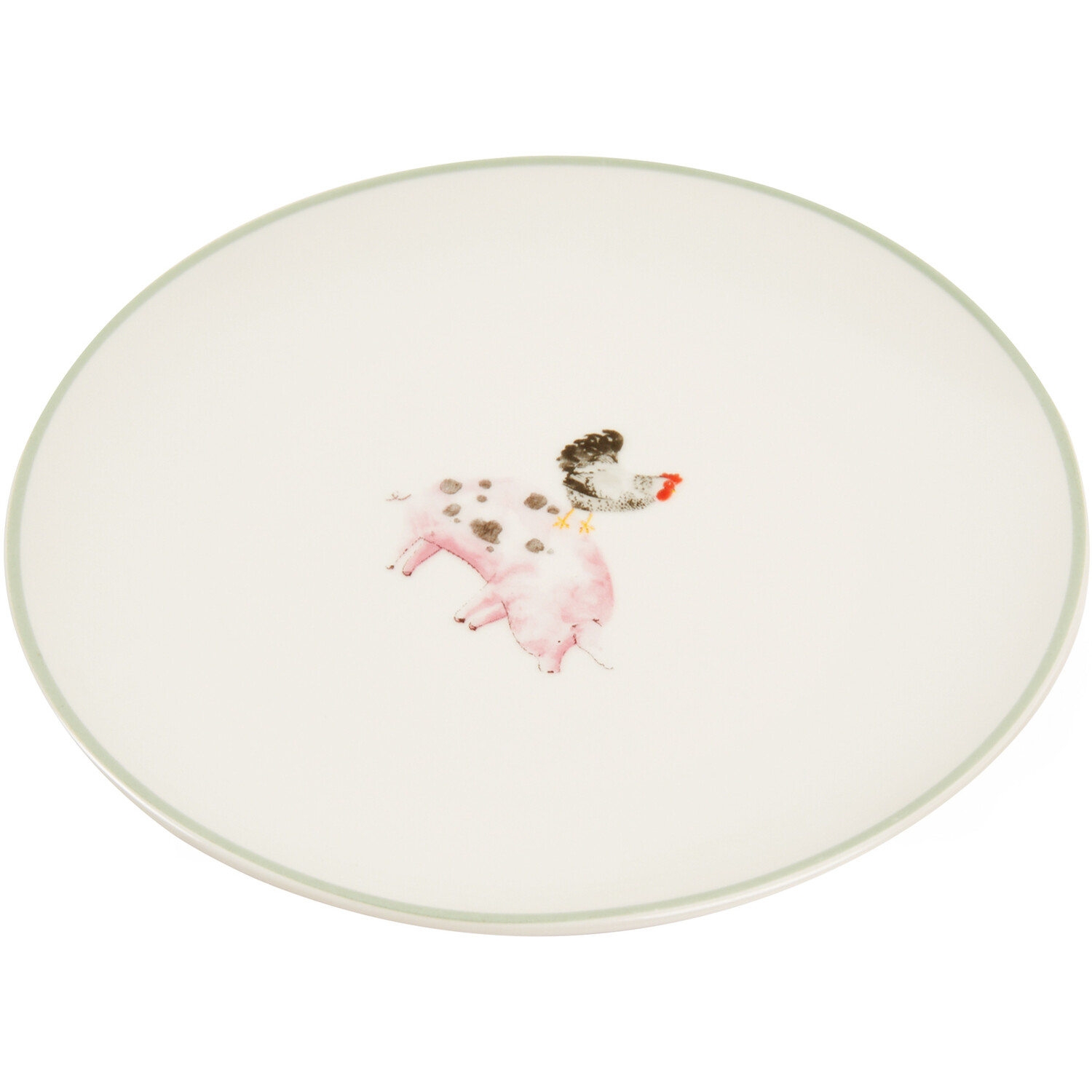 Daisy Farm Side Plate 7.5 inch - White Image 2