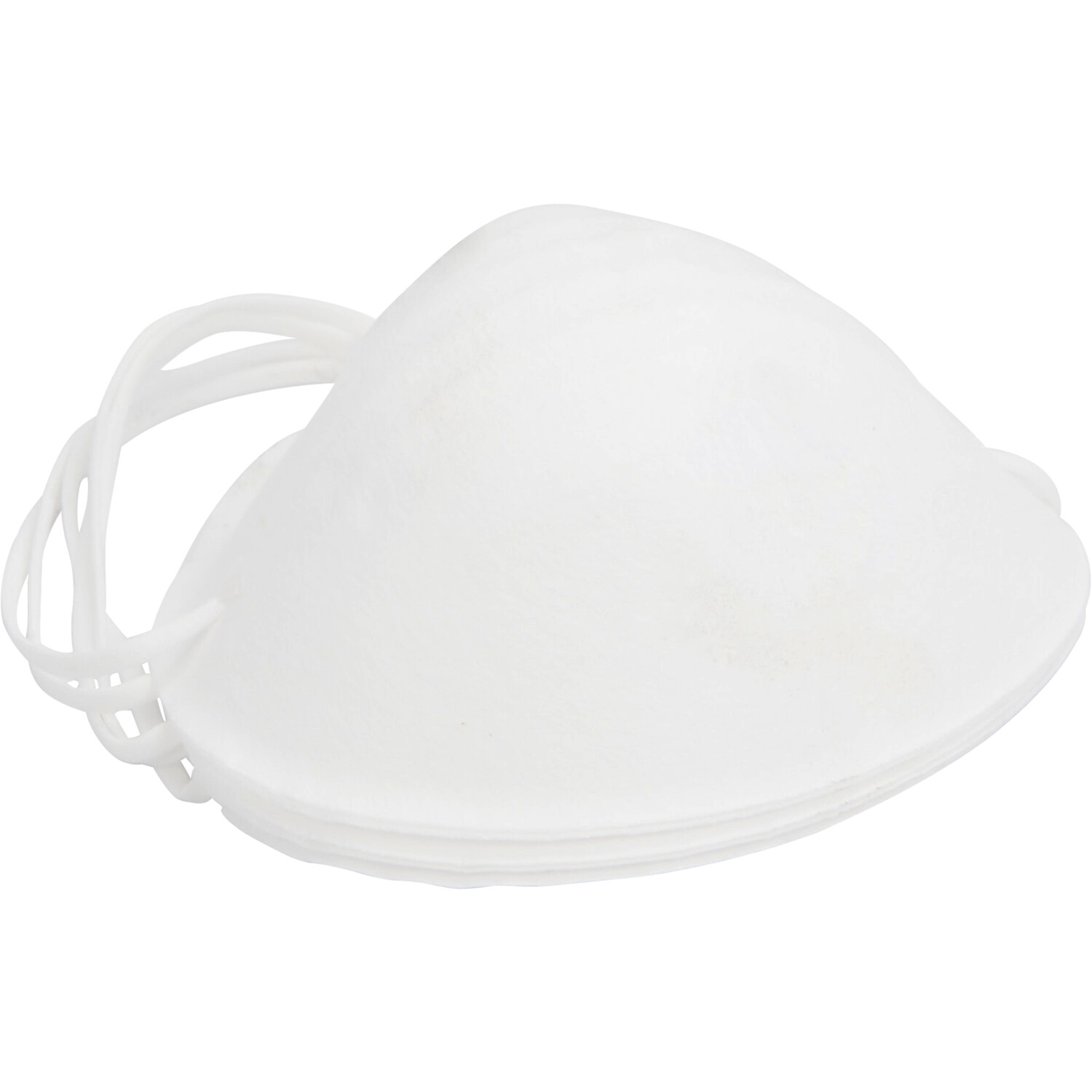 One Layer Dust Masks - White Image 2