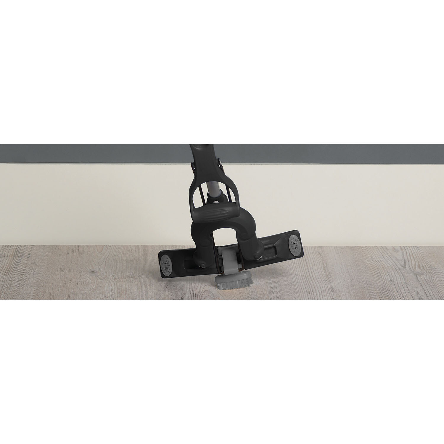 PVA Mop with Telescopic Steel Handle - Black Image 5