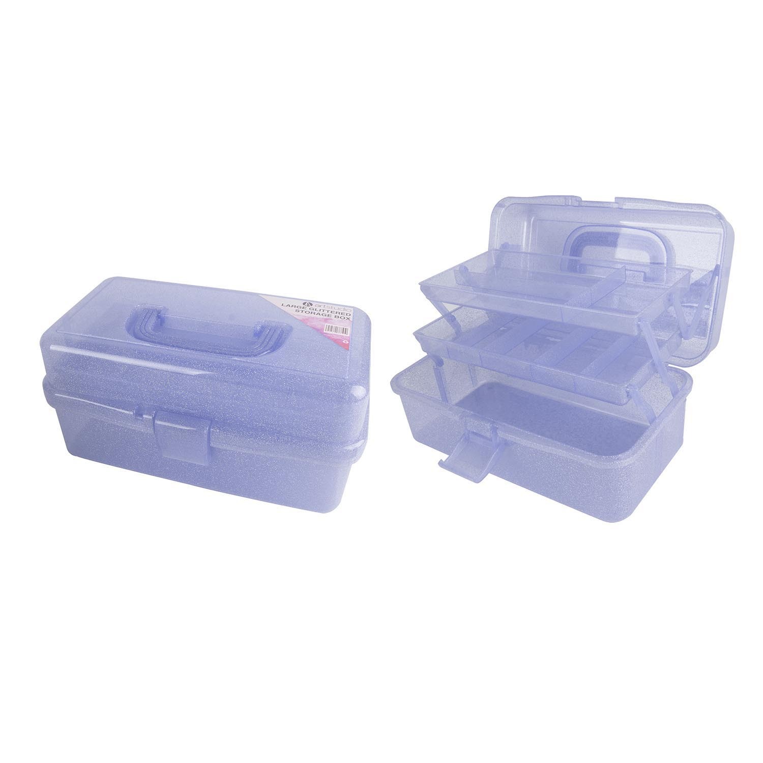 Art Studio Blue Large Glitter Caddy Image 2