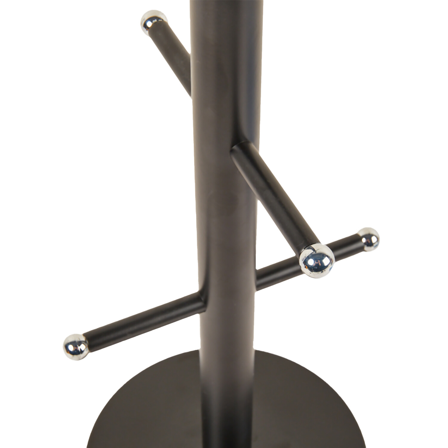 Kitchen Master Mug Tree - Black and Silver Image 3