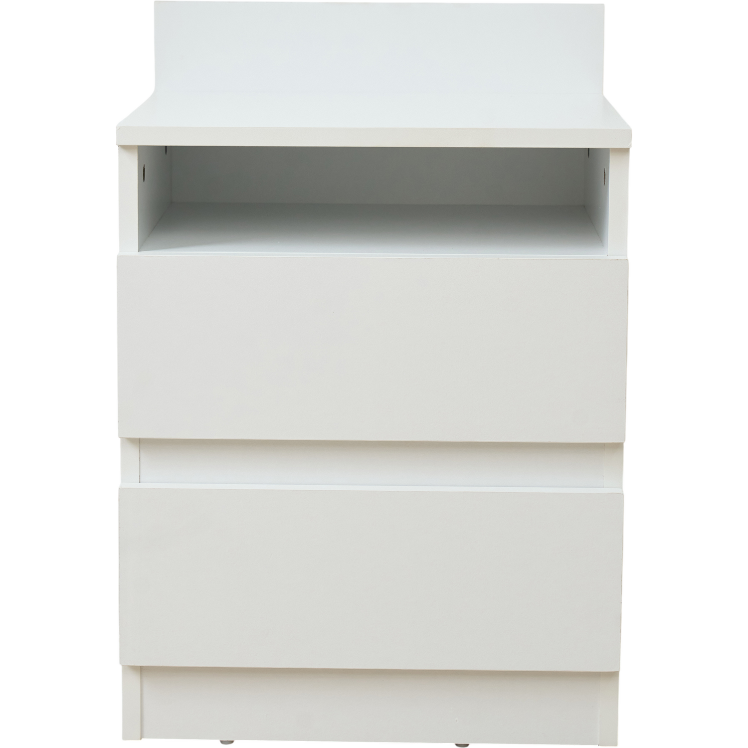 Luca Bedside Table White Image 2