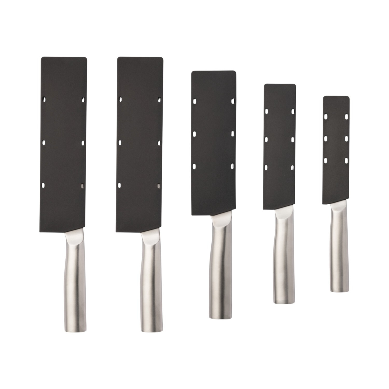 Kitchen Aid 5 Piece Knife Set with Covers Chrome Image 14