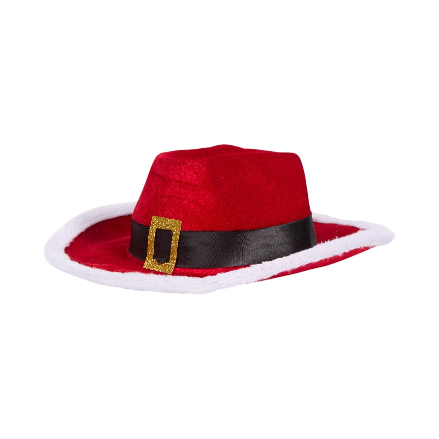 Christmas Cowboy Hat Red Image 2