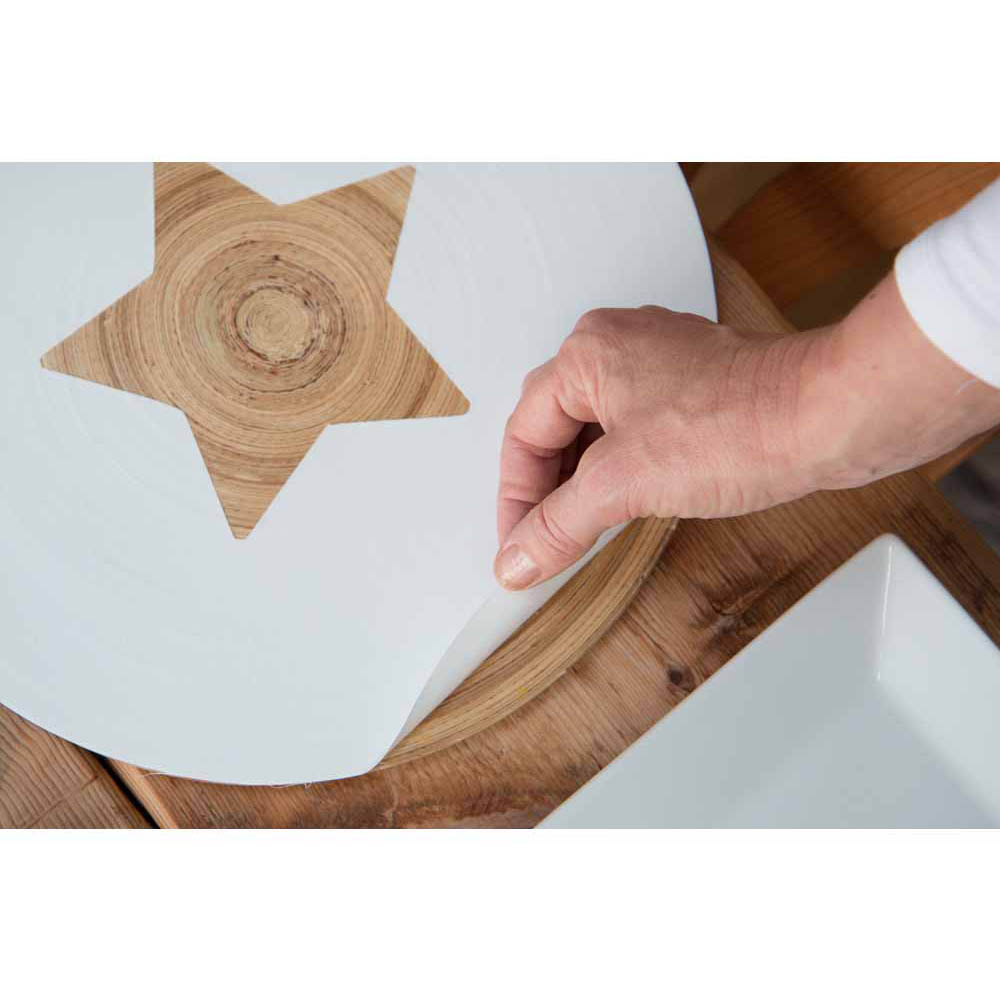 d-c-fix Matt White Sticky Back Plastic Vinyl Wrap Film 45cm x 2m Image 3