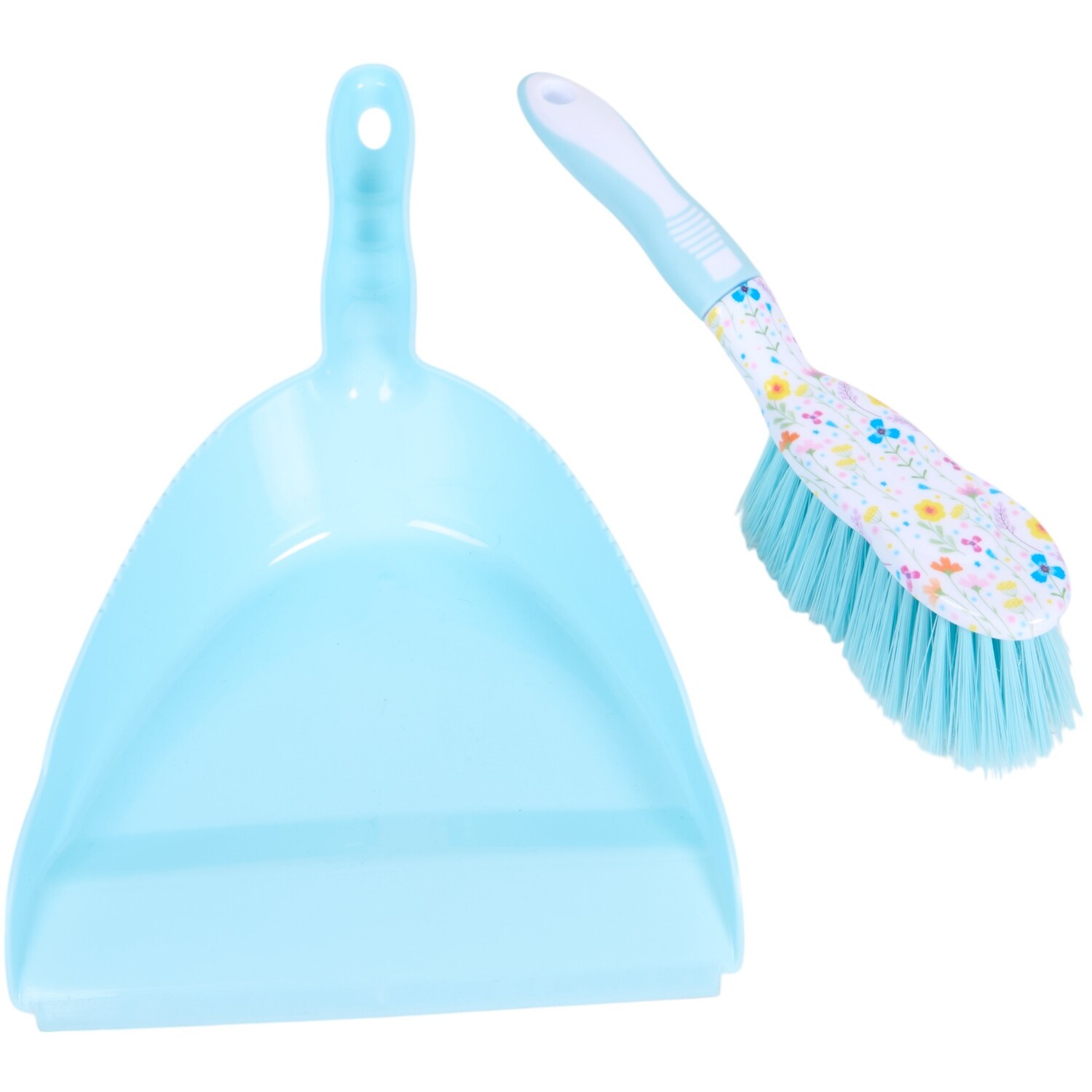 In Bloom Dust Pan and Brush - Blue Image 2