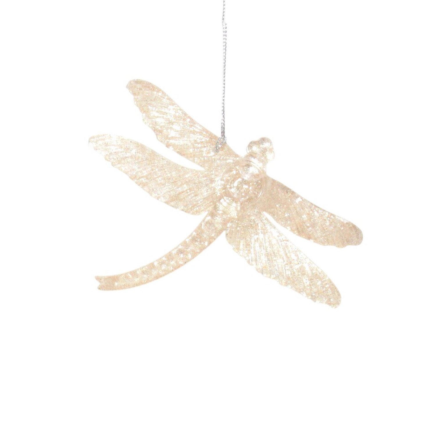 Brushed Gold Butterfly or Dragonfly Hanging Decoration Image 5