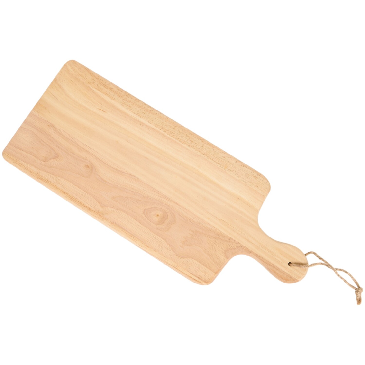 Highland Cow Oak Paddle Chopping Board Natural Image 3