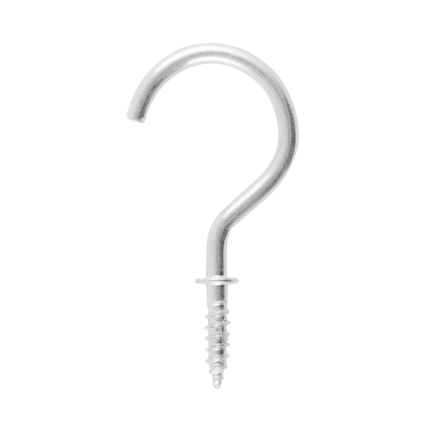 Hiatt 38mm Zinc Shouldered Cup Hook 10 Pack Image 2