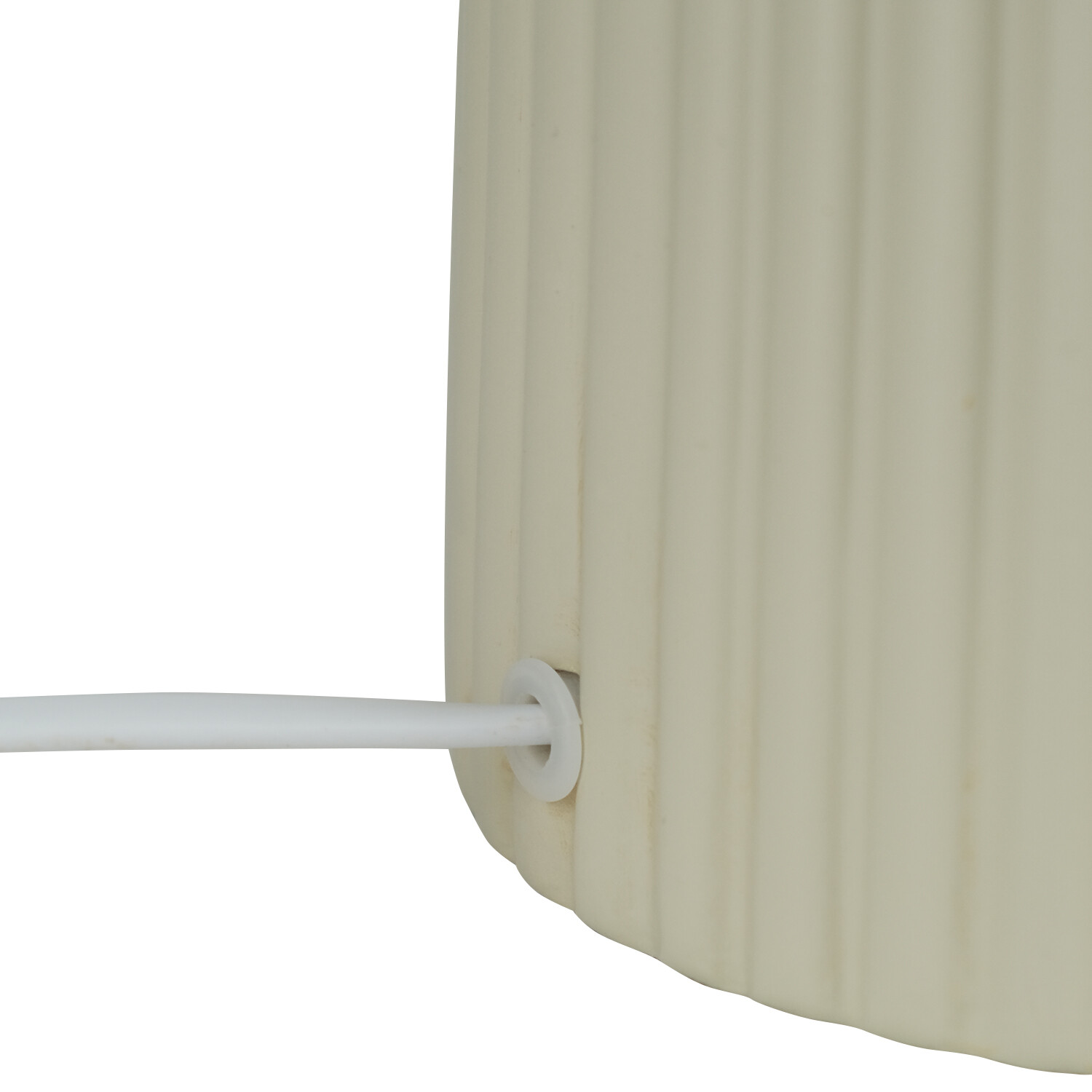 Creole Ceramic Table Lamp - Cream Image 5