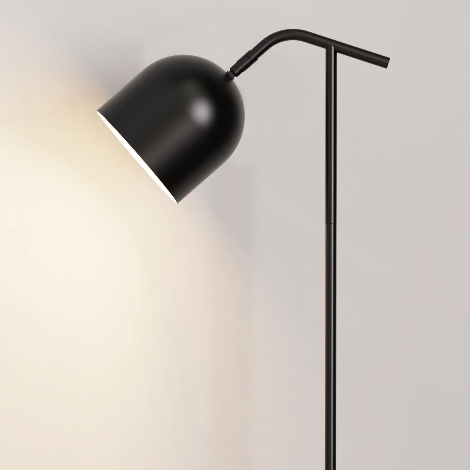 Tia Floor Lamp Black or Cream Image 5