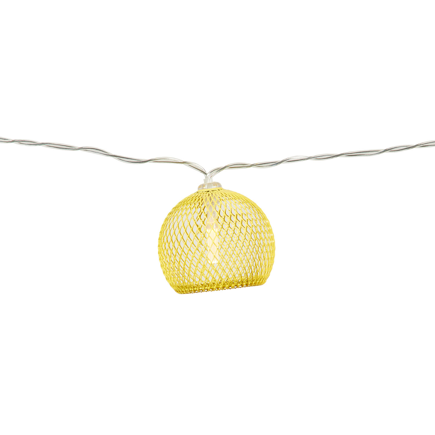 10 LED Solar Mesh String Light - Multicolour Image 20