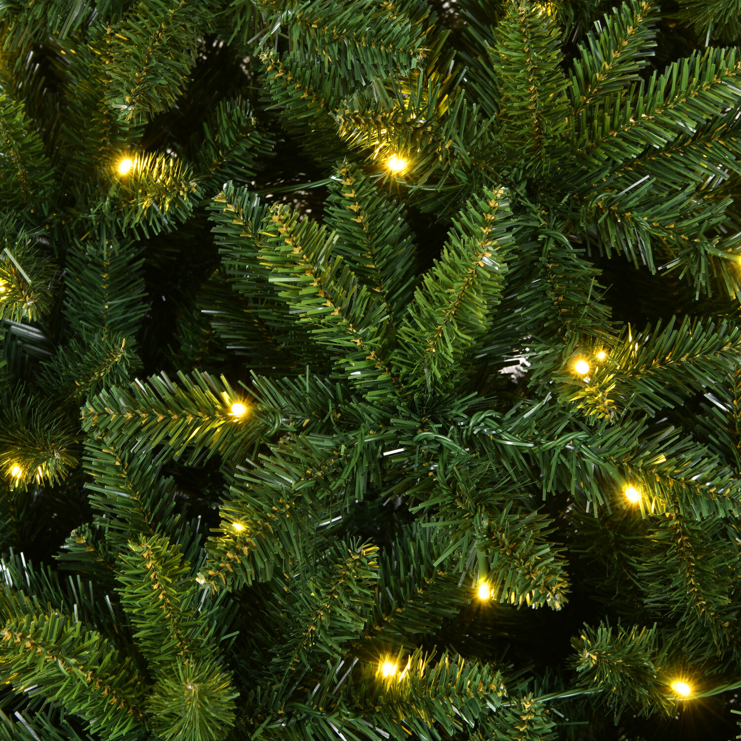 Hatherleigh Pre Lit Fir Tree - Green / 10ft Image 5