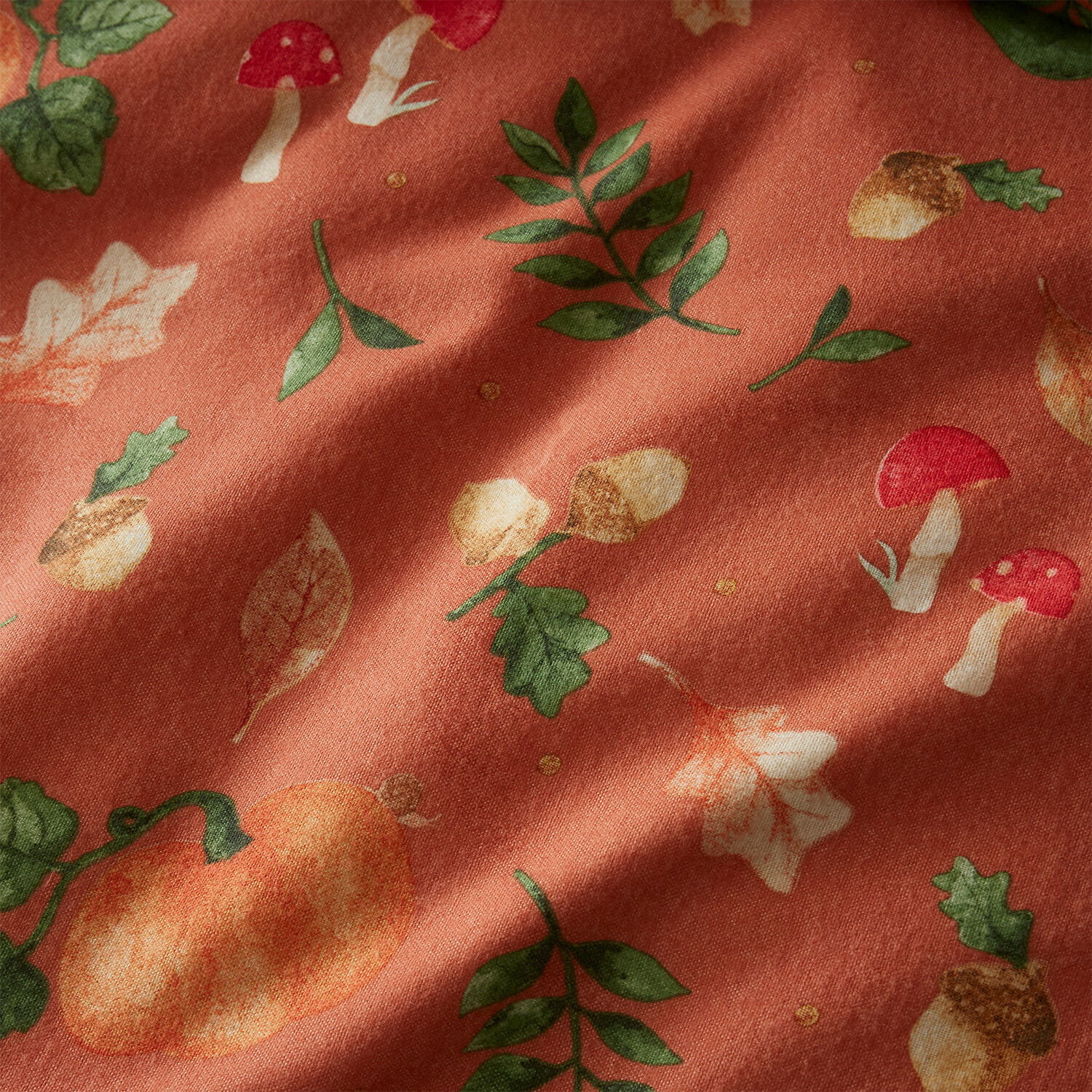 Pumpkin Harvest Duvet Set Rust King Image 5