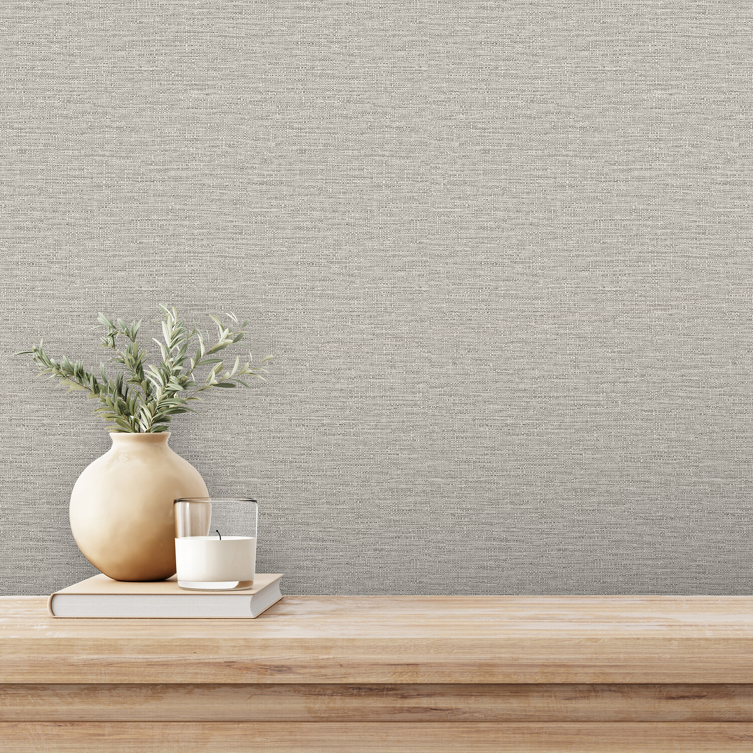 Telma Embossed Wallpaper - Neutral Image 2